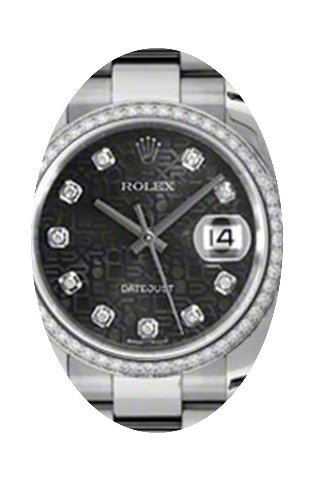 Rolex Datejust 36 116244-BLKJDDO Black J...