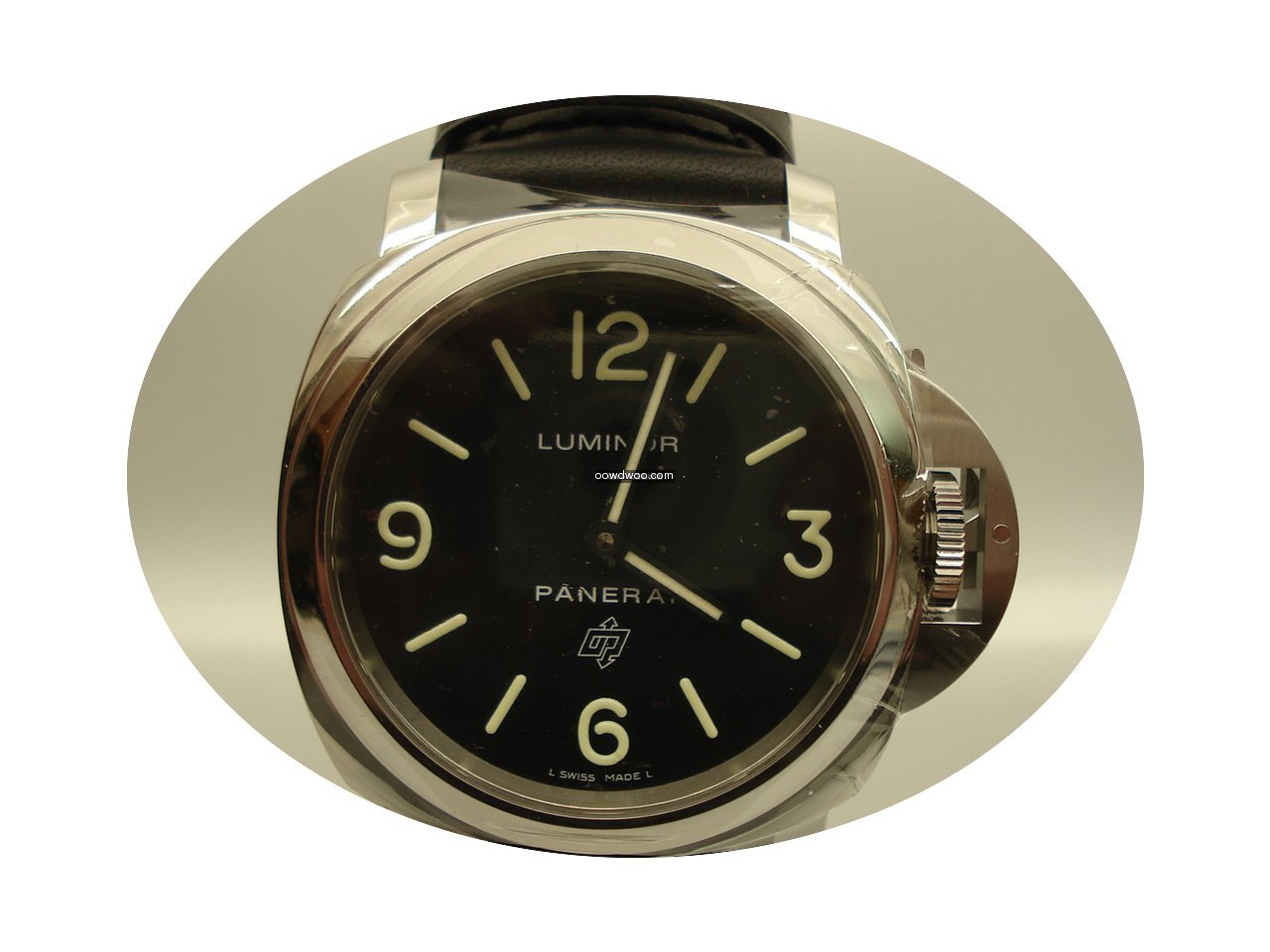 Panerai Luminor Base Logo Steel Mens Wat...