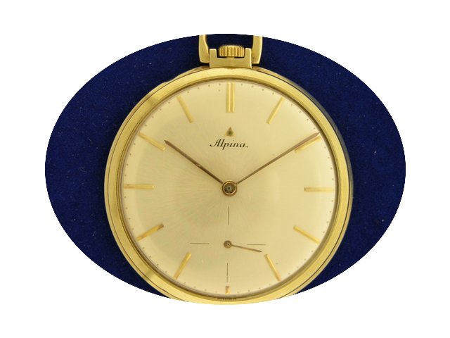 Alpina Openface 14 K gold...