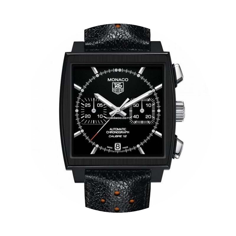 TAG Heuer Monaco Chronograph ACM Black C...