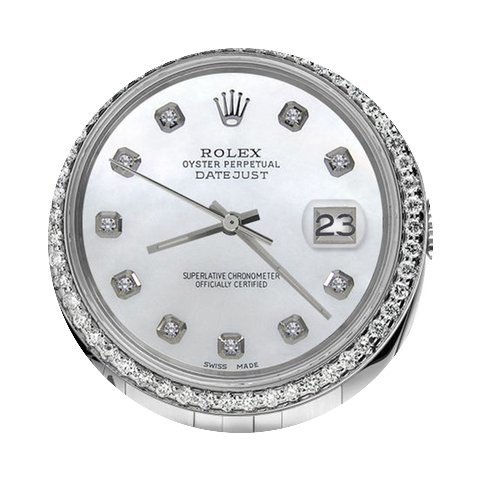 Rolex Ladies Rolex 31mm Datejust White M...