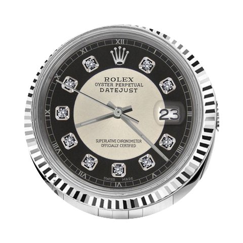 Rolex Man`s Rolex 36mm Datejust Silver b...