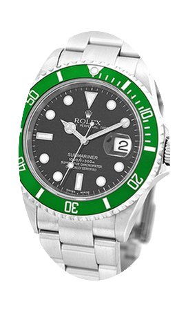 Rolex Anniversary Green Bezel 