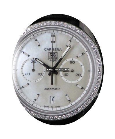 TAG Heuer Carrera Chronograph MOP Diamon...