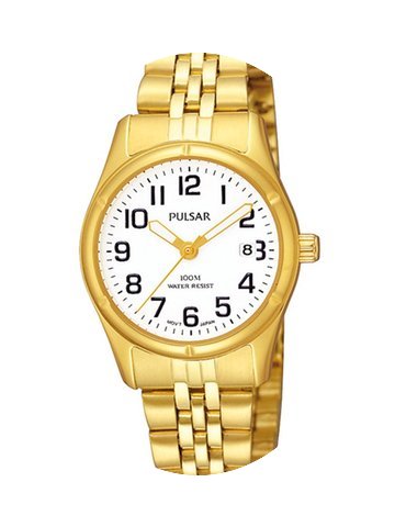 Pulsar PH7336X1 Damenuhr gold weiss 10 A...
