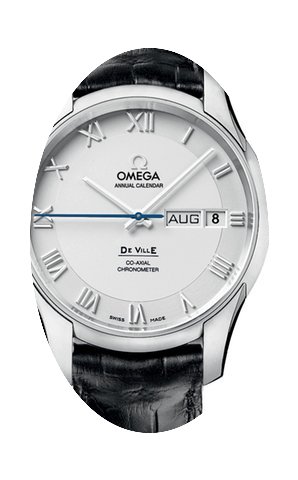Omega [NEW] De Ville Annual Calendar Men...