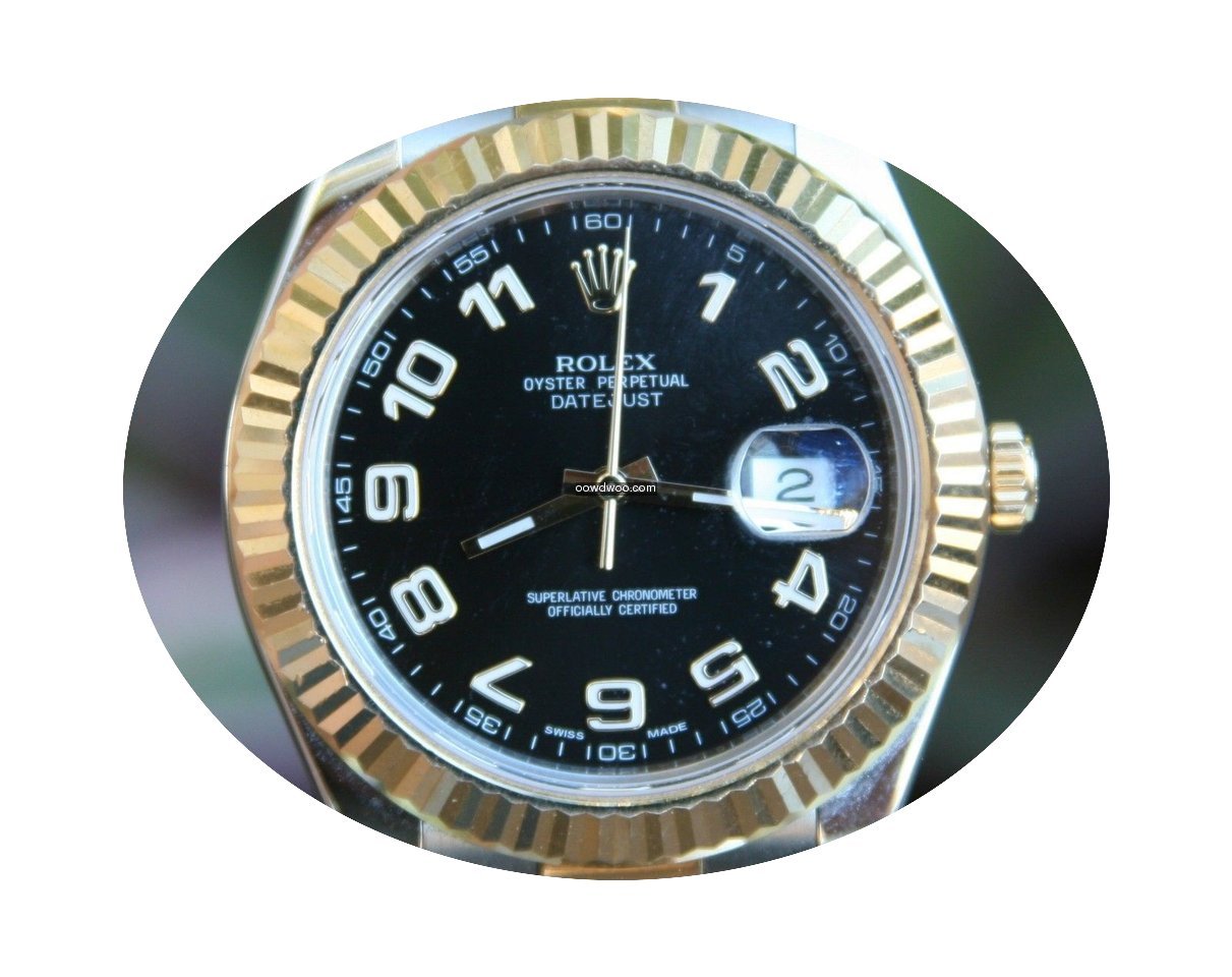 Rolex Mens Datejust Ii New Model 116333 ...