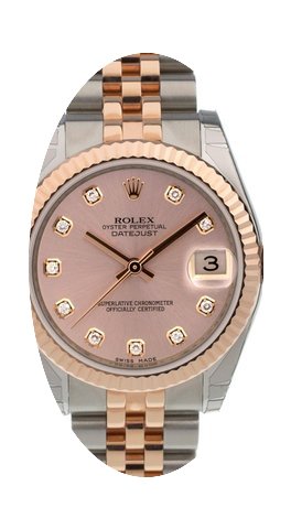 Rolex Datejust pink dia 178271...