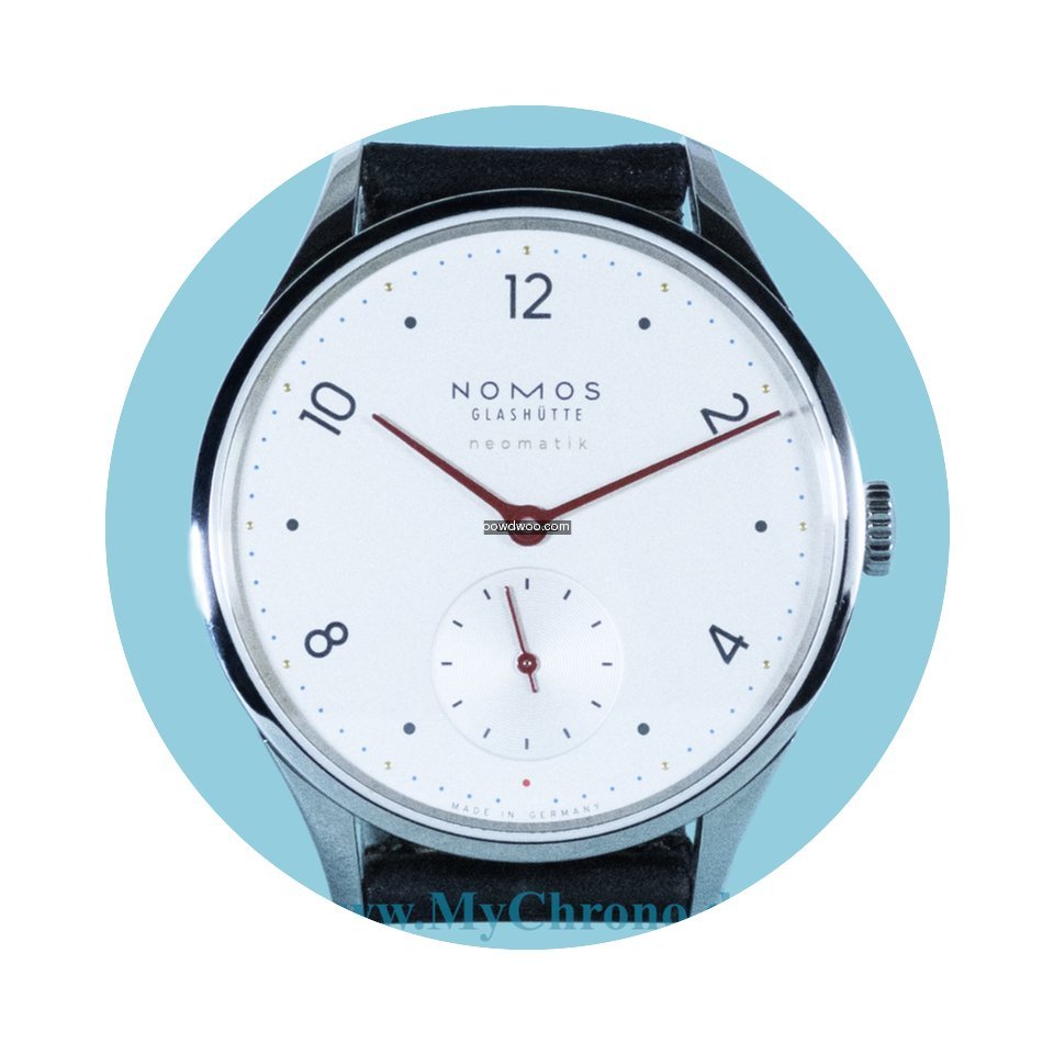Nomos Glashütte Minimatik Saphirglasbod...