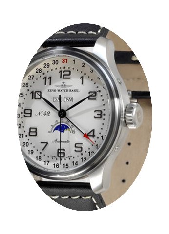 Zeno-Watch Basel OS Retro Full Calendar...