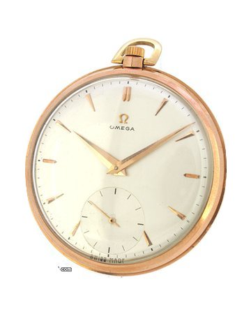 Omega 14K Rose Gold Small Second Pocket ...