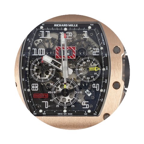 Richard Mille RM 011 Chronograph Rose Go...