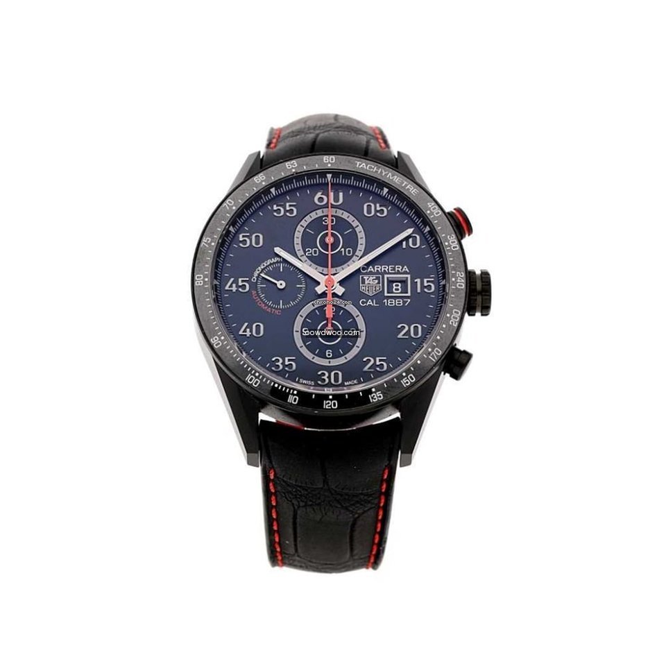 TAG Heuer Carrera Watch - CAR2A80-0 - Ti...
