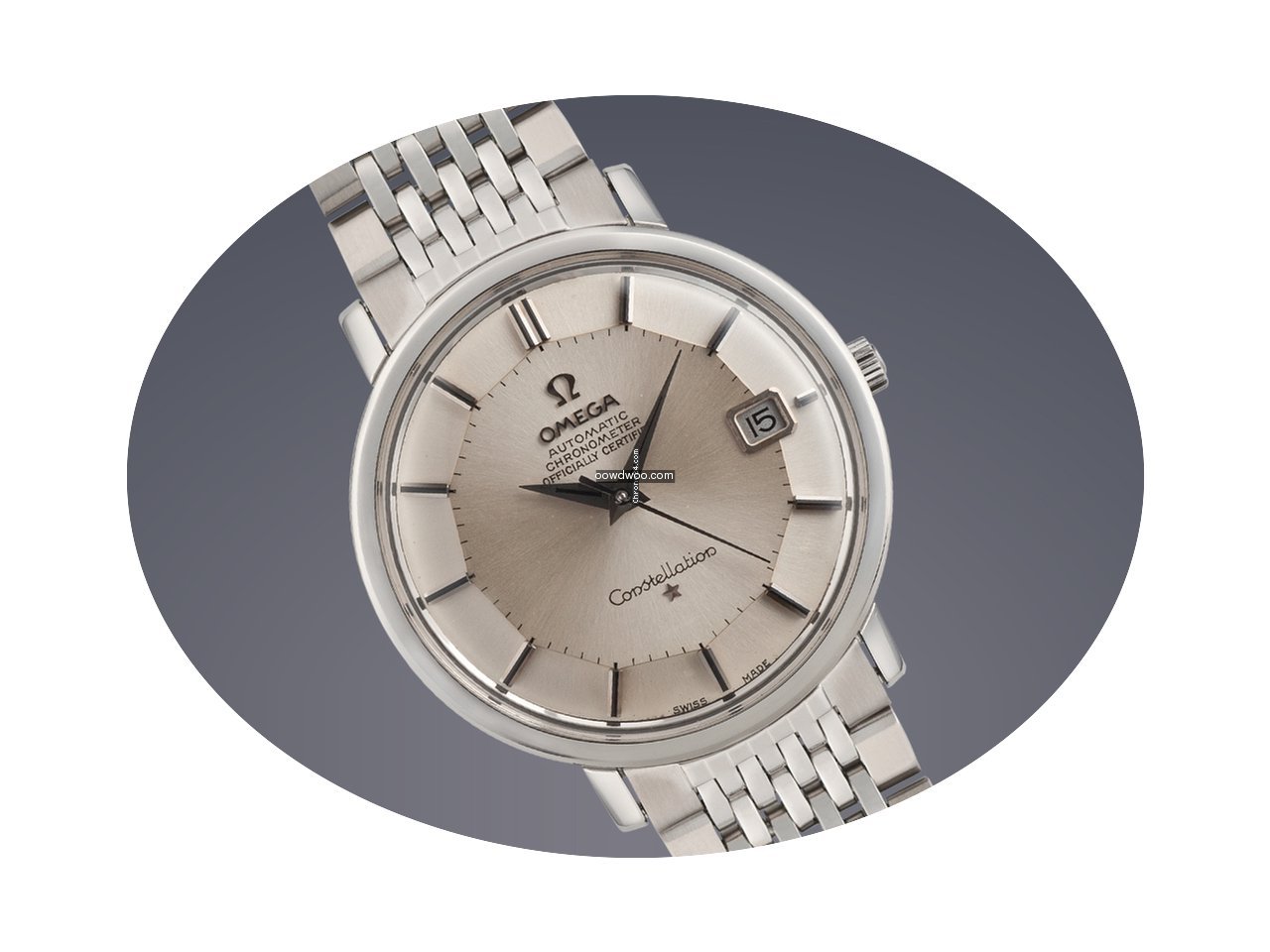 Omega Constellation 'Pie-Pan' dial autom...