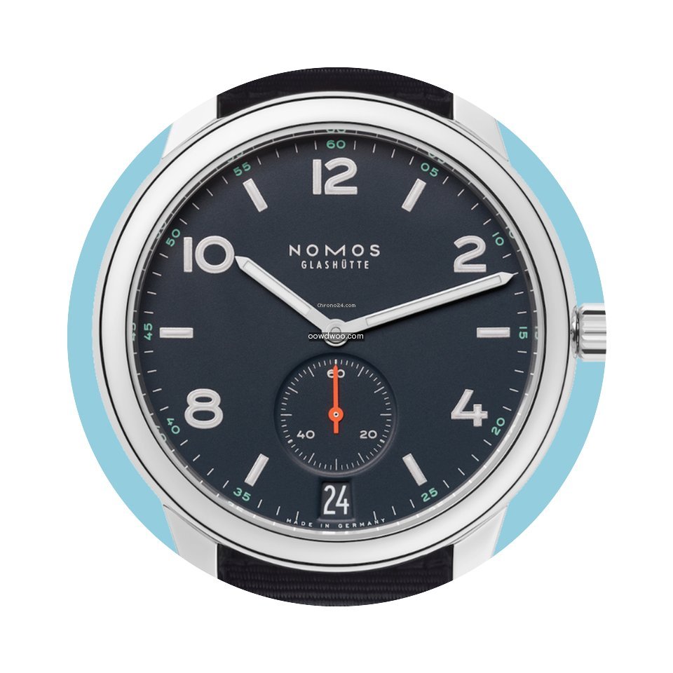 Nomos Glashütte Club Automat Datum Atla...