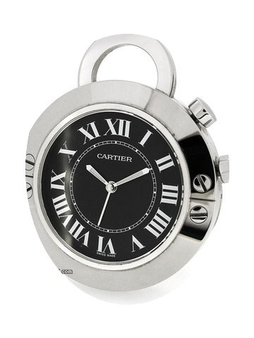 Cartier Stainless Steel Alarm Clock...
