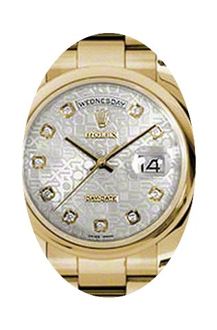 Rolex Day-Date 36 118208-SVJDDO Silver J...