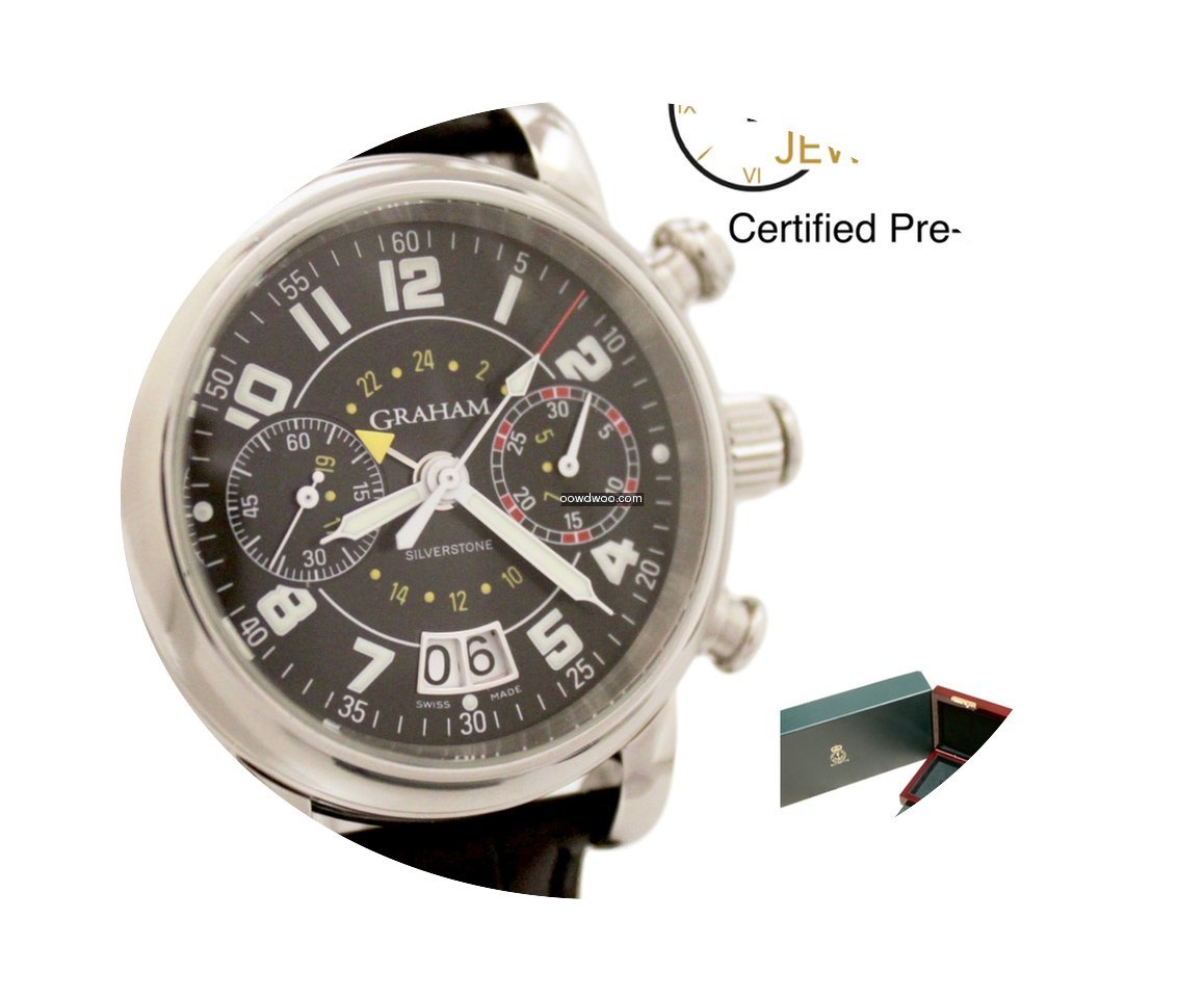 Graham Silverstone Chronograph Stainless...