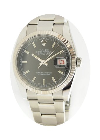 Rolex Datejust Stainless Steel 18k Gold ...