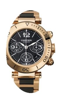 Cartier PASHA SEATIMER CHRONOGRAPH ROSE ...