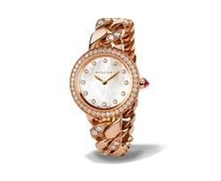 Bulgari White Mother-of-Pearl Diamond Di...
