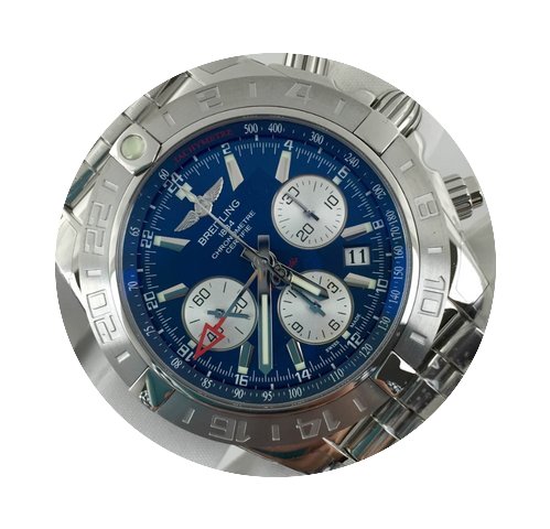 Breitling Blue Dial Chronomat 44 GMT Sta...