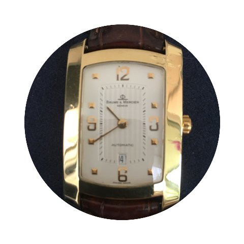 Baume & Mercier Hampton Milleis 18k ...