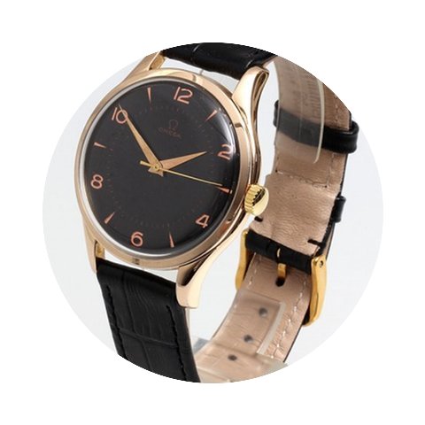 Omega Oversize - schöne seltene Herrenu...