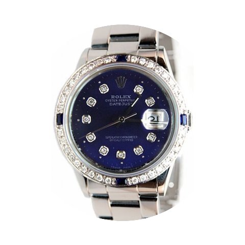 Rolex Datejust Men's Model 16200 Stainle...