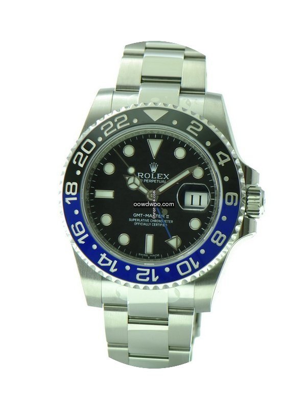 Rolex GMT Master II Batman Blue Black Ce...