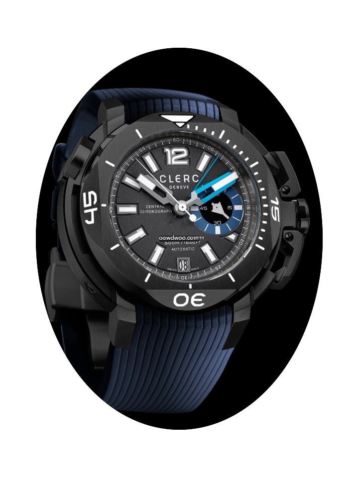 Clerc Hydroscaph Central Chronograph Sma...