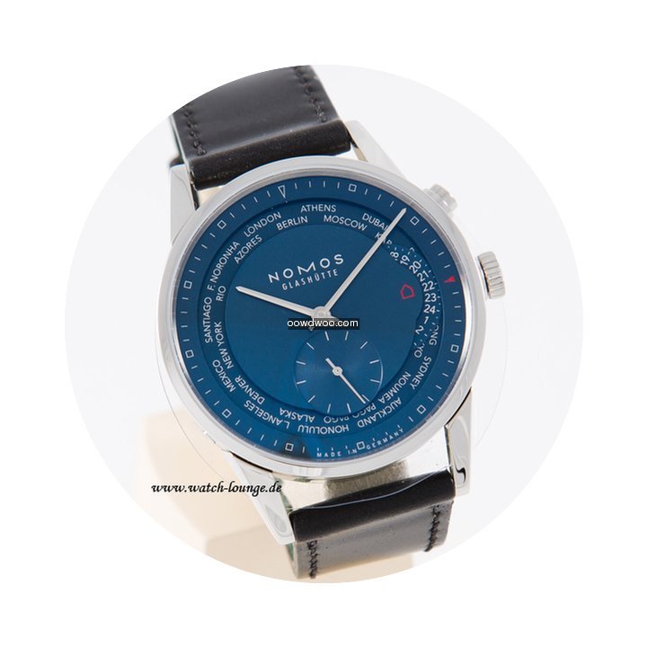 Nomos Zürich 807 Weltzeit Glasboden...