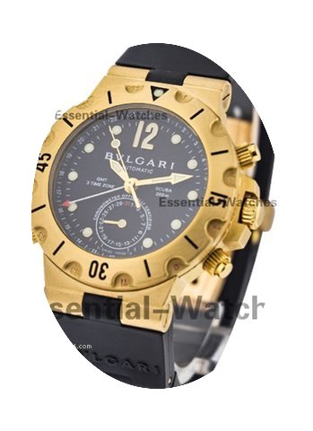 Bulgari Diagono Proffesional GMT 3 Time ...