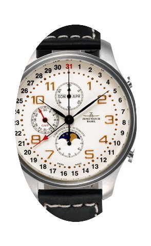 Zeno-Watch Basel OS Retro Chrono Full Ca...