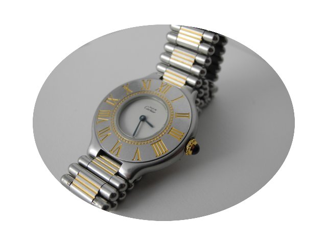 Cartier 21 lady steel and gold...