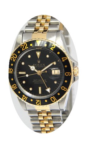 Rolex GMT-Master 18k Yellow Gold/Steel J...