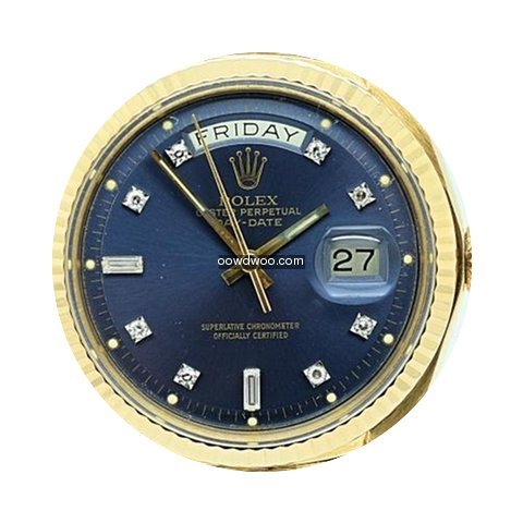 Rolex Day Date 18k Gold 1803 Borke...