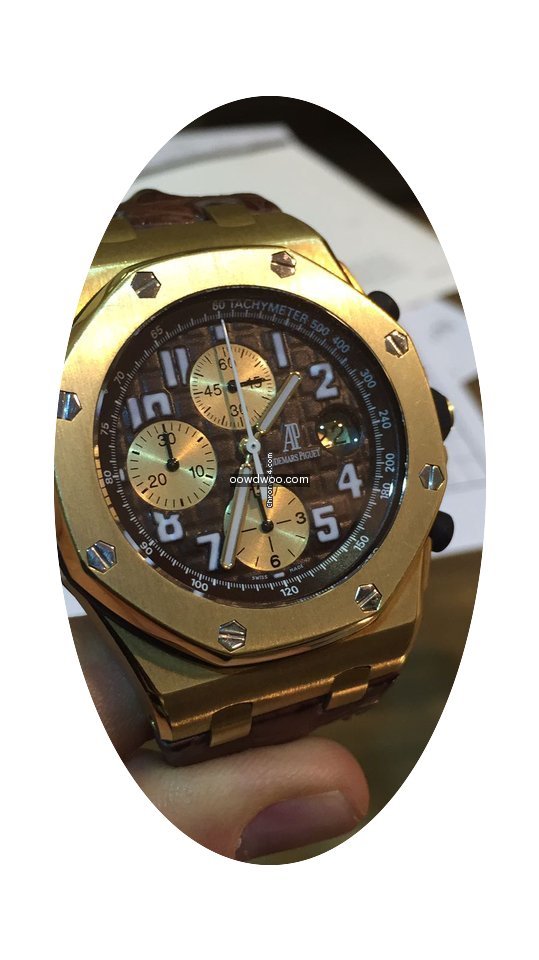 Audemars Piguet OFF SHORE ARNOLD SCHWARZ...