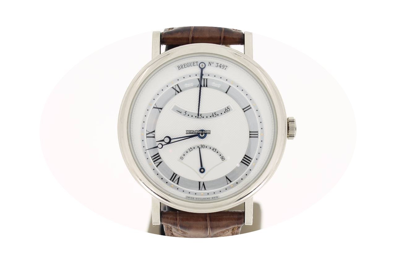 Breguet Classique Retrograde 18KWHITEGOL...