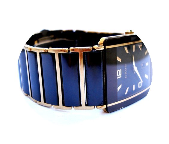 Rado Diastar Ceramic Onyx - Gold 18k - T...