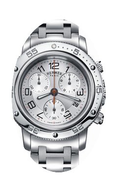 Hermès Clipper Chrono Quartz GM 36mm Mi...