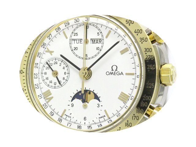 Omega Speedmaster Triple Date Moon Phase...