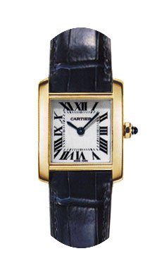 Cartier TANK FRANCAISE LADIES' 18KT YELL...