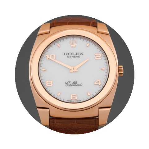 Rolex Cellini Cestello 18 K Rose Gold Re...