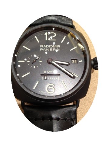 Panerai Radiomir 8-Days PAM384 Black Cer...