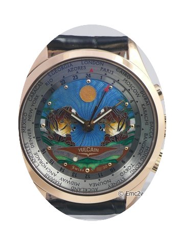 Vulcain 50s Presidents Cloisonne The Tig...