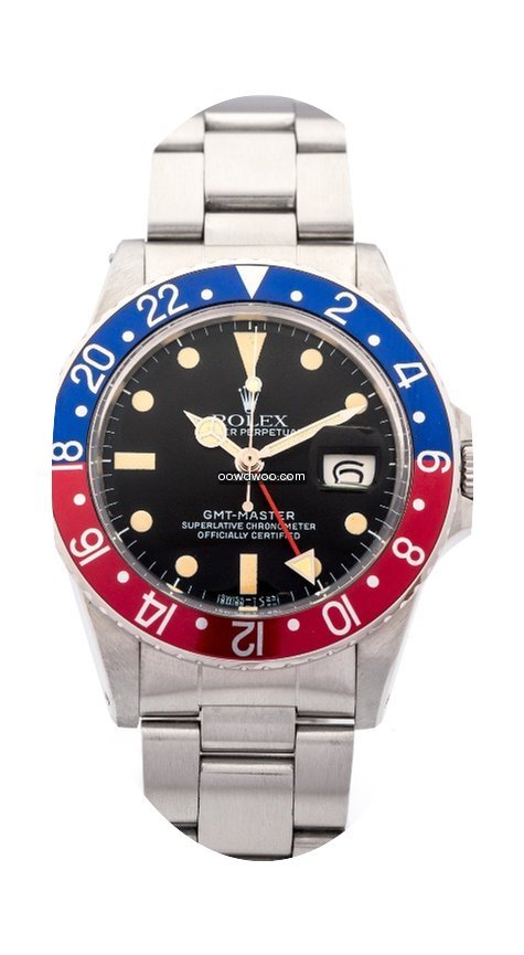 Rolex GMT Master 16750 Transitional 1983...
