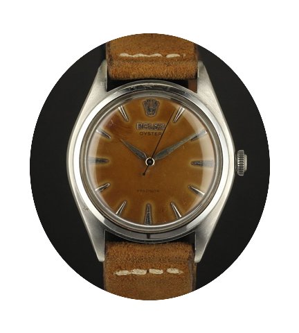 Rolex oyster precision 5024 tropical dia...