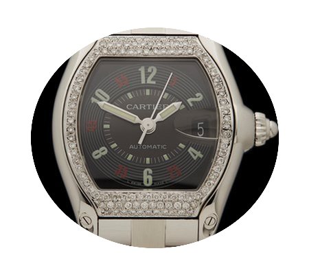 Cartier Roadster Stainless Steel Gents W...