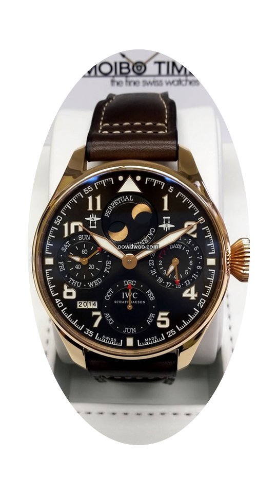 IWC Big Pilot Perpetual Calendar Pink Go...